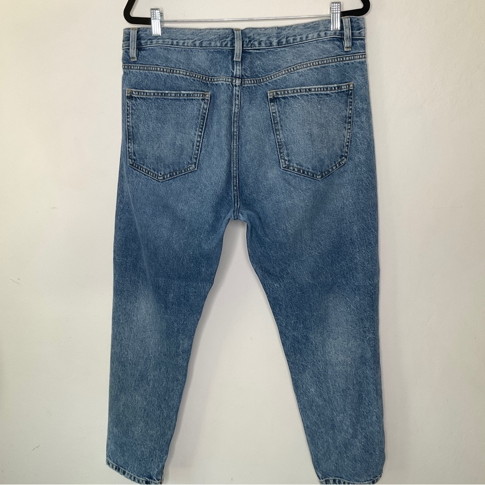 Zara Button Fly Crop Jeans Size 36 - Picture 5 of 16